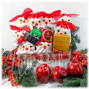 X12 Godiva朱古力 聖誕果籃 X12 Godiva朱古力 聖誕果籃