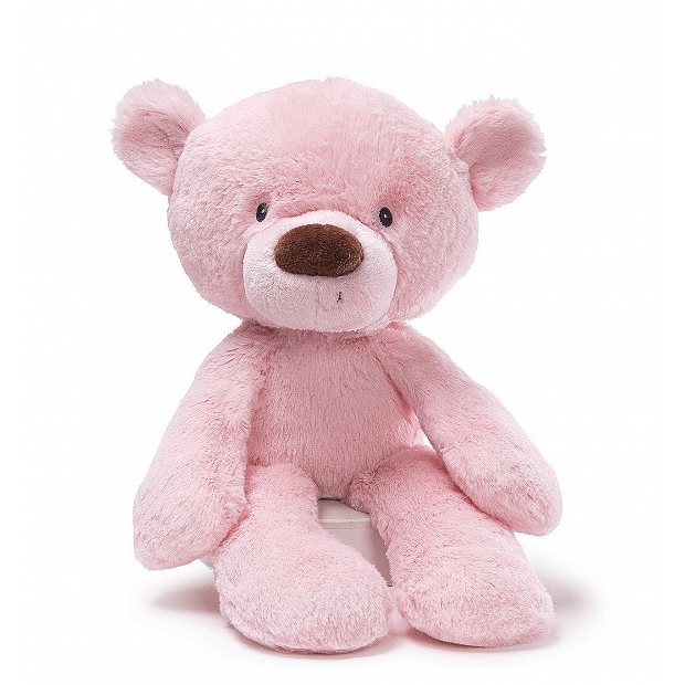 BABY GUND Lil Fuzzy 粉紅色超柔軟嬰兒泰迪小熊仔 4030417 CE歐洲合格認證