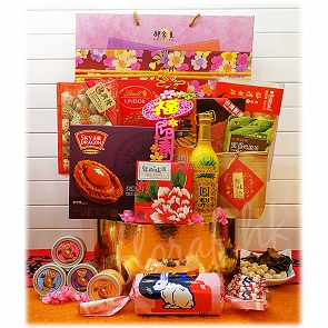 CNY16 Sky Dragon Canned Mini Abalone Gift Box + Japanese Sake