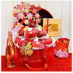 CNY19   Godiva + 日本蘋果 + Bottega玫瑰花香汽泡酒 CNY19   Godiva + 日本蘋果 + Bottega玫瑰花香汽泡酒