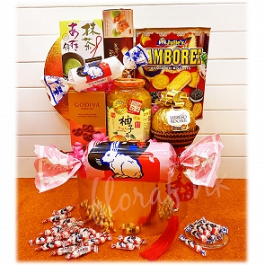 CNY2    40cm巨型大白兔糖 +  25cm大粒大白兔糖 + 超大粒金莎