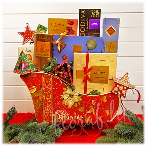 X11  Godiva 朱古力 聖誕雪橇  X11  Godiva 朱古力 聖誕雪橇