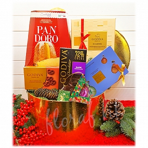 X16  Godiva 朱古力5款 + 聖誕大蛋糕 X16  Godiva 朱古力5款 + 聖誕大蛋糕