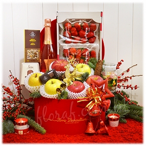 X23   法國頂級朱古力 + 玫瑰汽泡酒 + 日本士多啤梨 