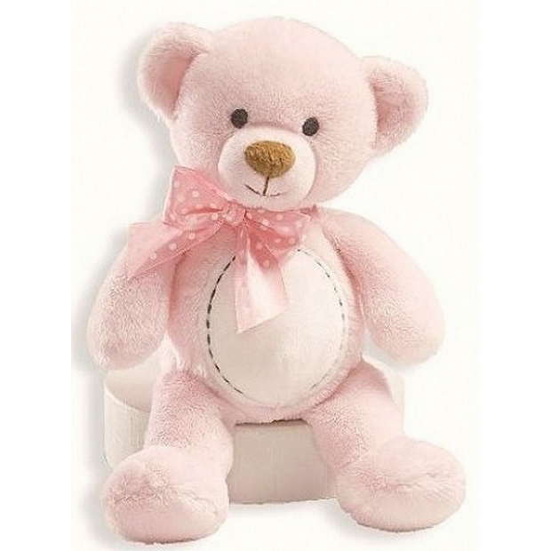 Baby Gund 粉紅色蜜糖罐泰迪熊bear bear仔 319674