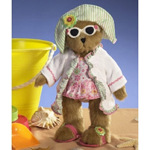 ADD-BE97   Boyds 限量版泰迪熊 - Sandy Summerbeary 12" ADD-BE97   Boyds 限量版泰迪熊 - Sandy Summerbeary 12"