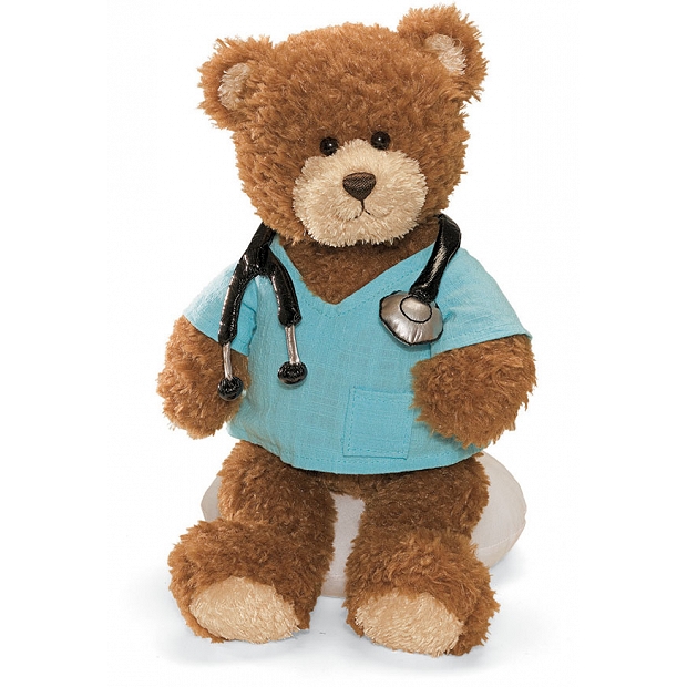 Gotta Getta Gund Medical Teddy Bear​ 25cm 15396
