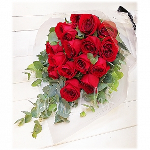 BO48  肯亞紅玫瑰花束    BO48  肯亞紅玫瑰花束