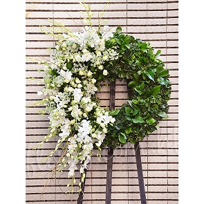 F19   喪禮悼念 白事花圈     F19   喪禮悼念 白事花圈