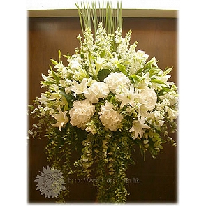 F8	白事悼念花籃