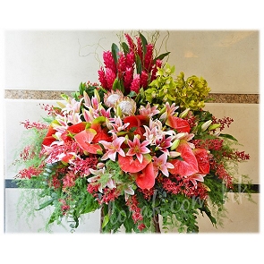 OP33  開張恭賀花籃